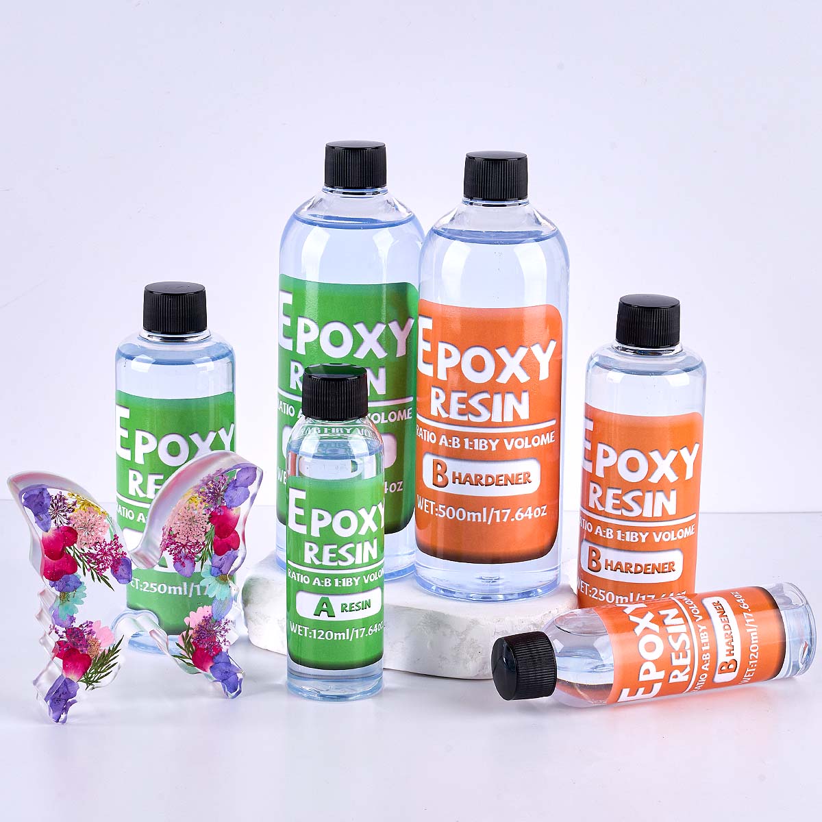 Kit de resina epóxi com propor - Resin Art Mold avaliação e preço
