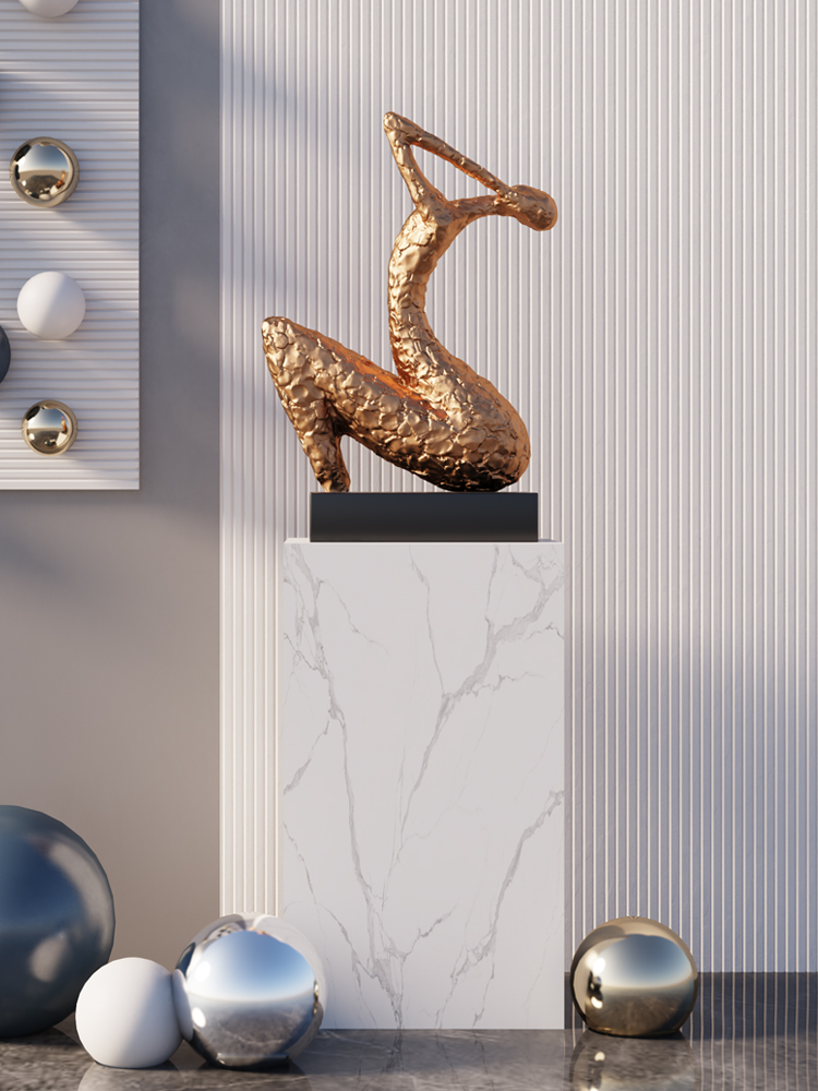 Estatuetas interiores abstrata - Resin Art Floor avaliação e preço