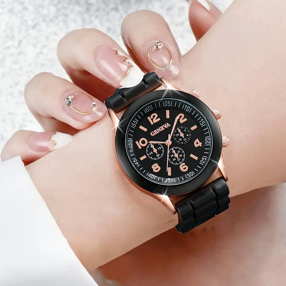 2 pçs conjunto de relógio femi - Resin Art Watch avaliação e preço