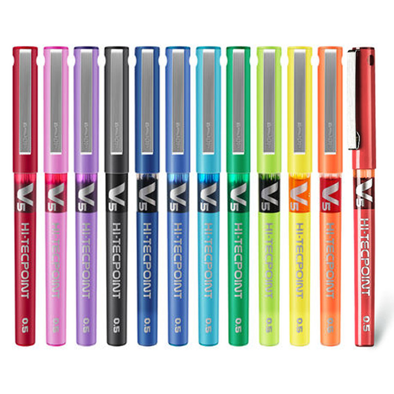 1pc japão piloto BX-V5 água-ba - Pilot Pen V5 avaliação e preço