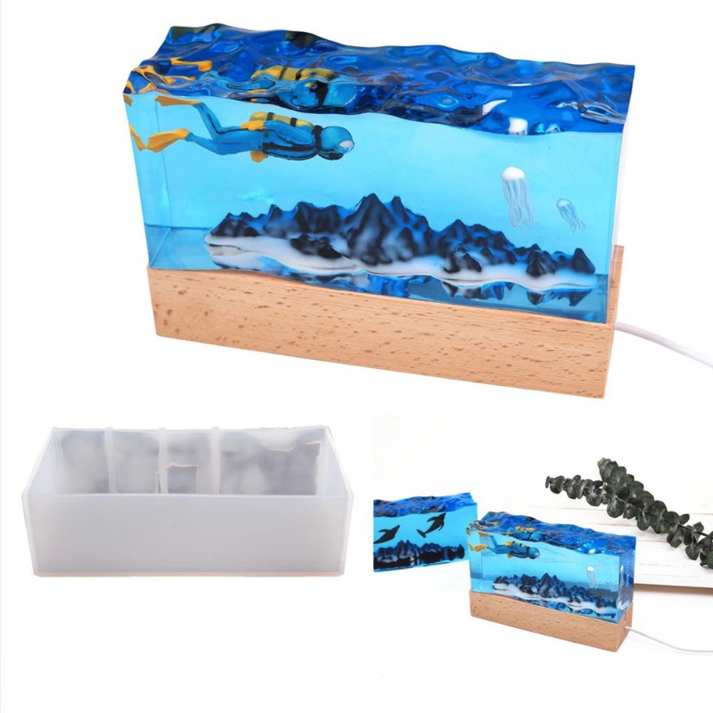 Moldes de Silicone para Artesa - Resin Art Light avaliação e preço