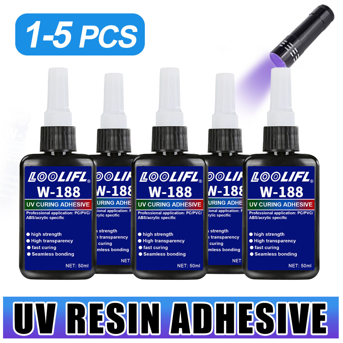 LOOLIFL 188 Cola de Resina UV  - Resin Art Light avaliação e preço